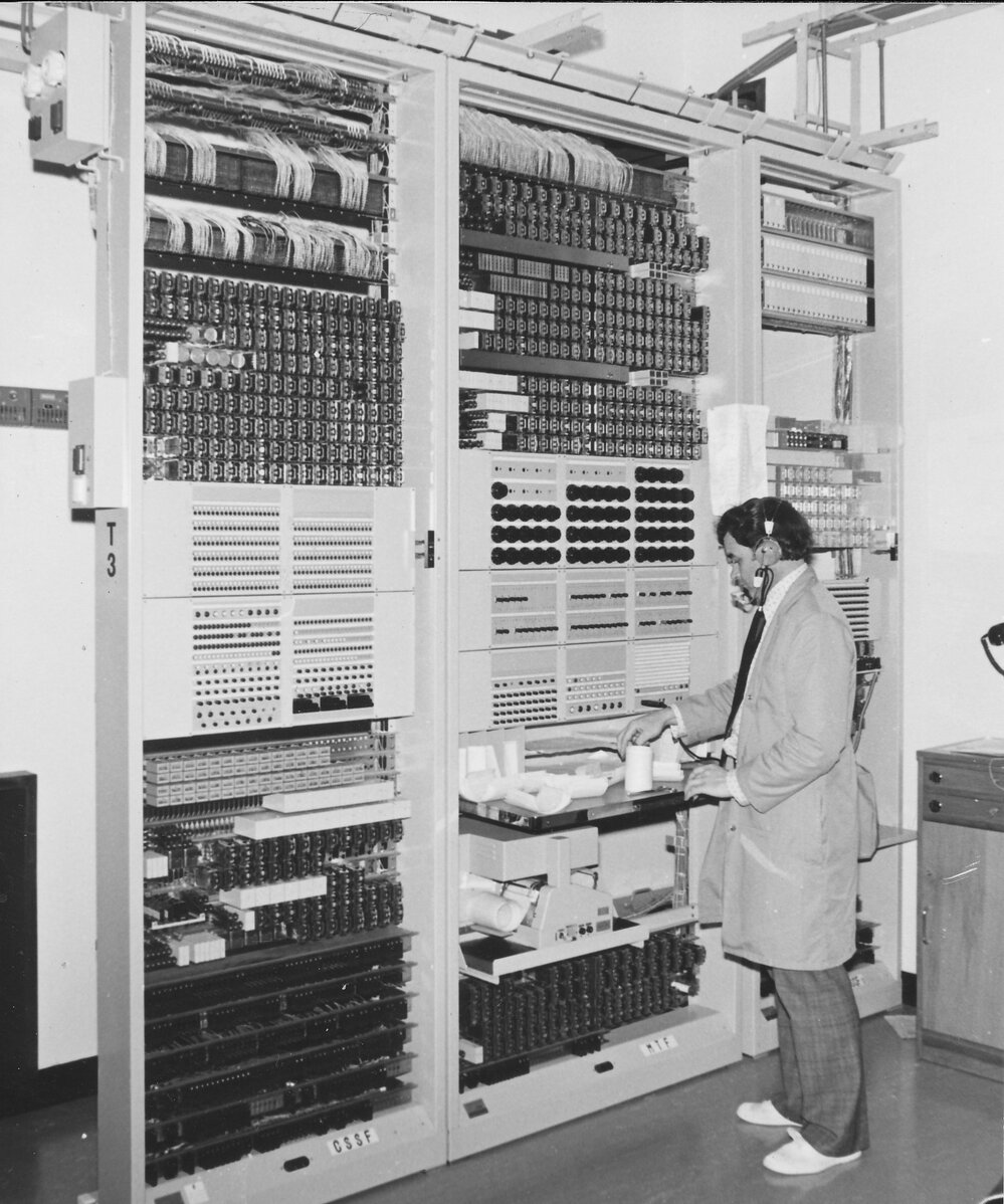 Telephone exchange at Te Puke