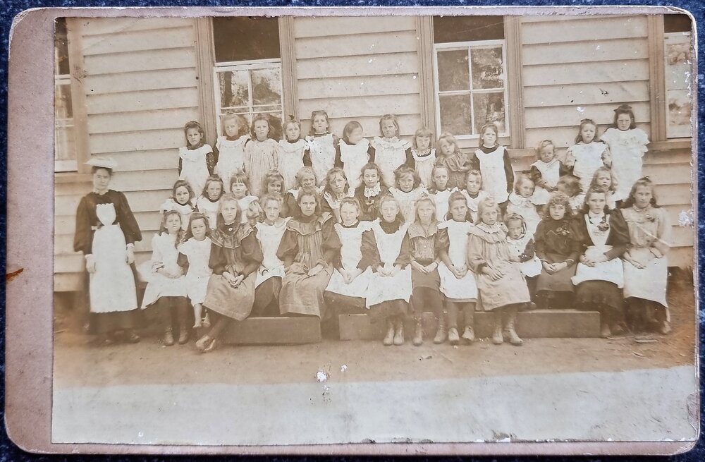 School group in Katikati 1897
