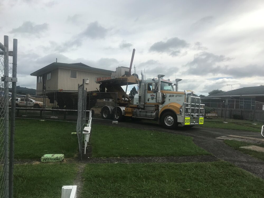 Removal of pensioner units from Heron Crescent, Katikati