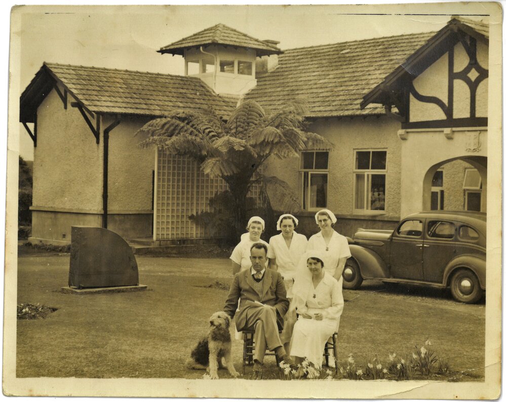 Te Puke Hospital staff, 1937
