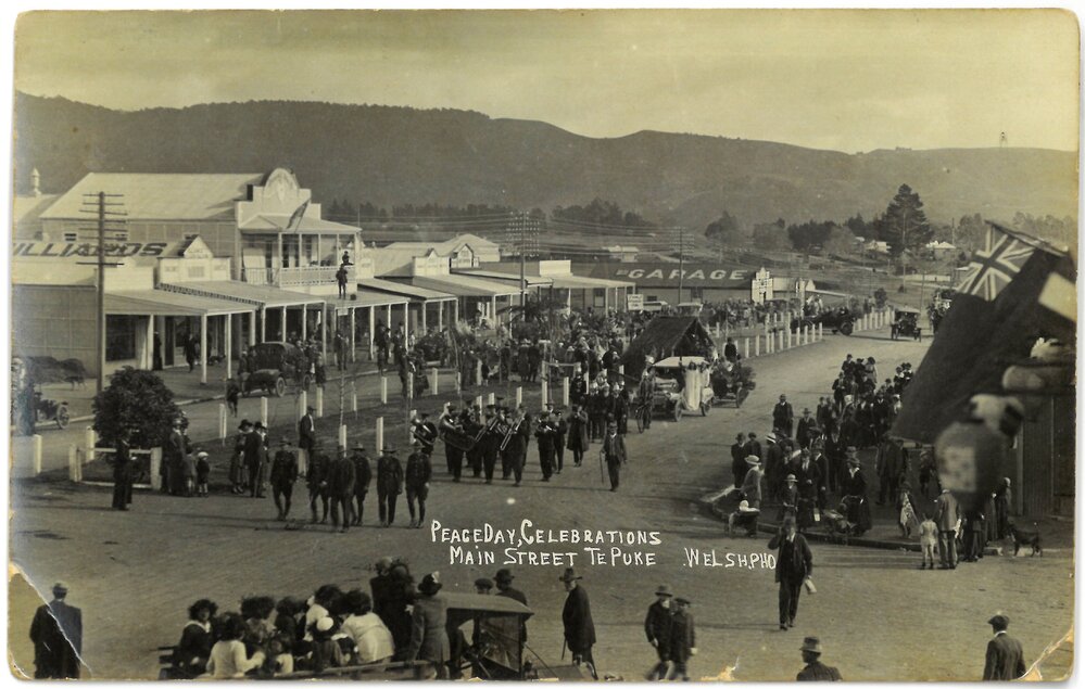 Peace Day Parade in Te Puke