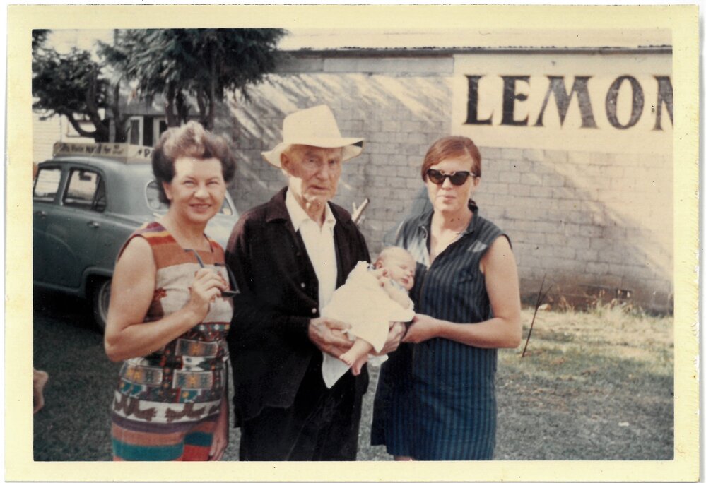 Four generations of the Henderson family
