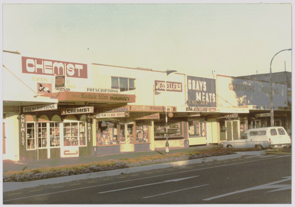 A section of Jellicoe Street, Te Puke