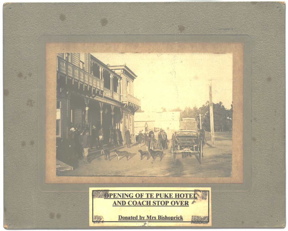 The Te Puke Hotel on opening day