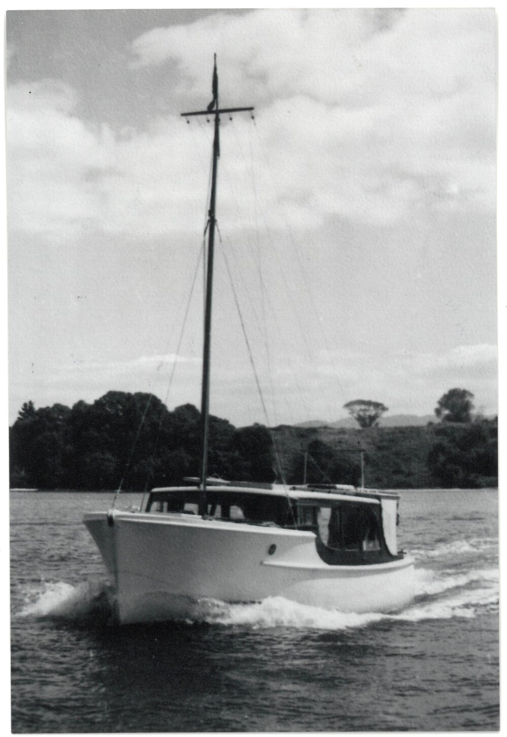 Fred Brake's launch Seaway