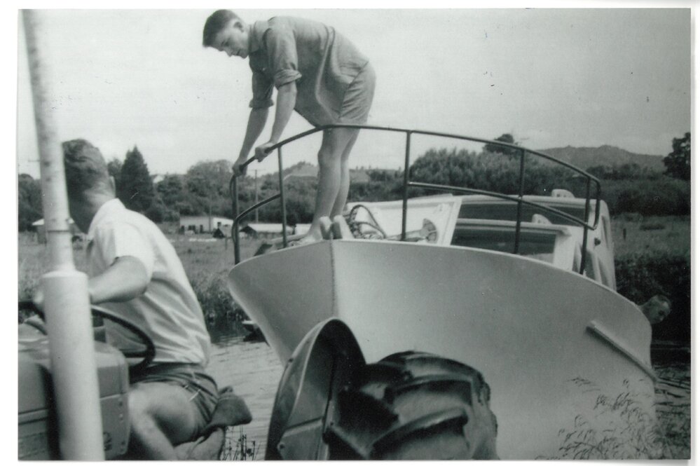 John Stone's cabin-cruiser Nina-Leigh