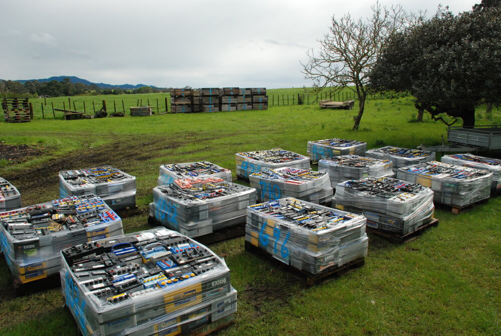Rotary Club of Katikati battery recycling project