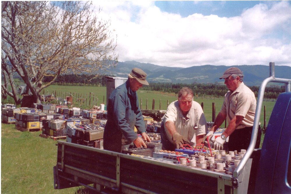 Rotary Club of Katikati battery recycling project