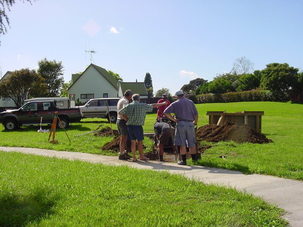 The Kauri Dam, Diggelmann Park, Katikati