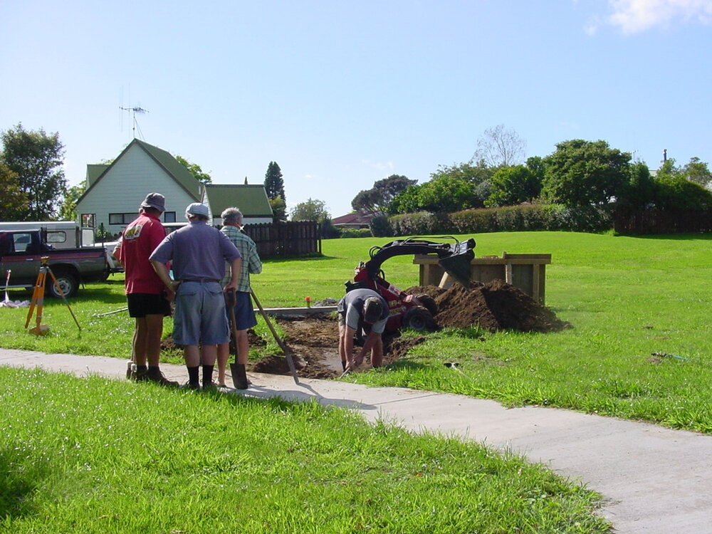 The Kauri Dam, Diggelmann Park, Katikati