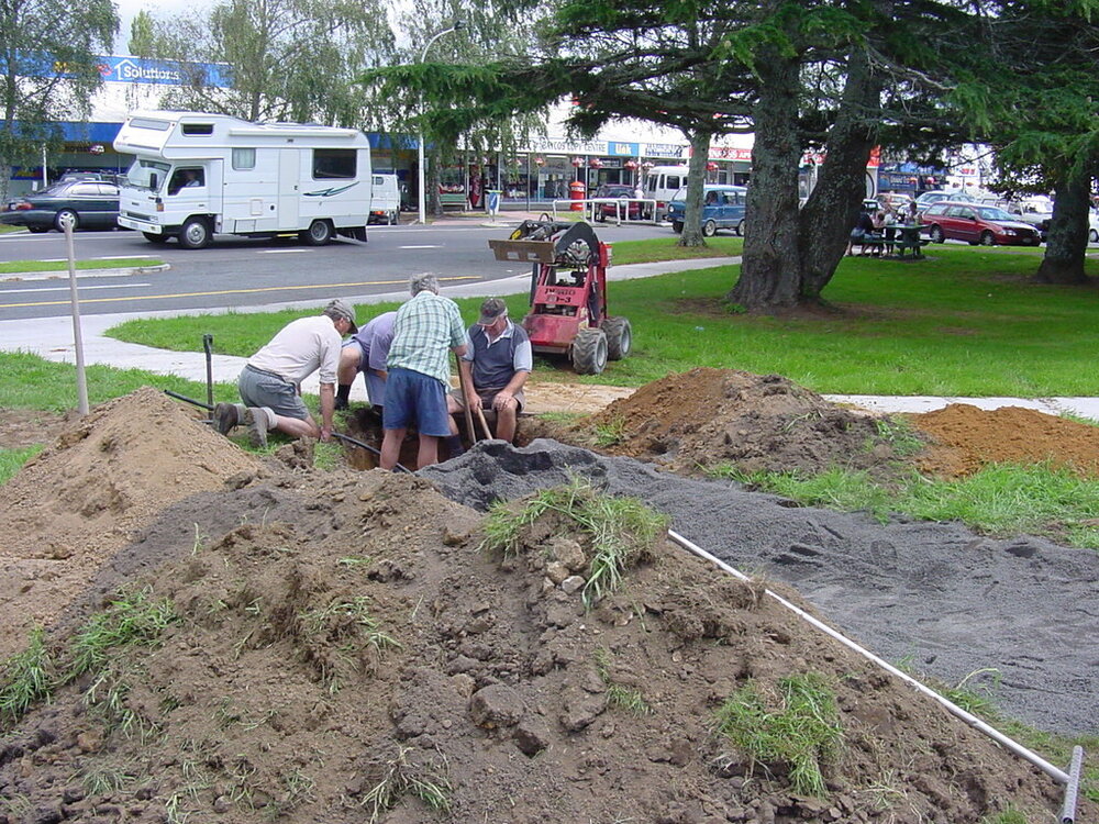 The Kauri Dam, Diggelmann Park, Katikati