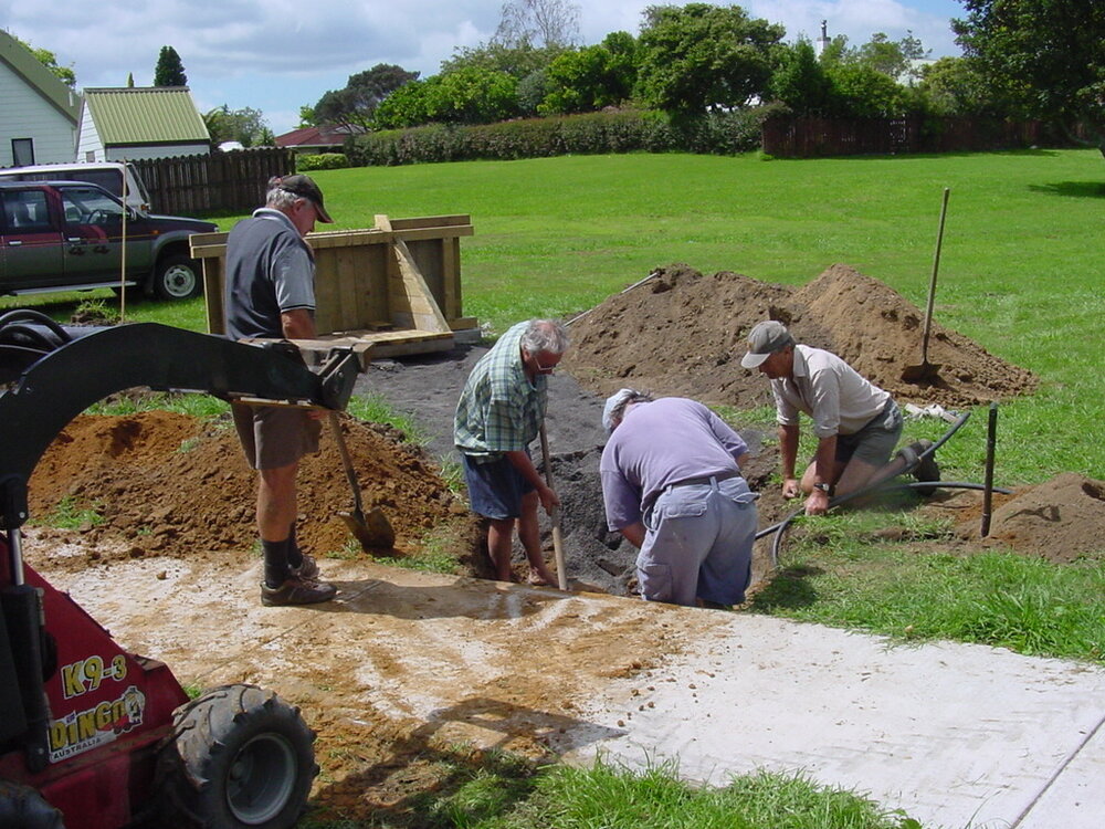 The Kauri Dam, Diggelmann Park, Katikati