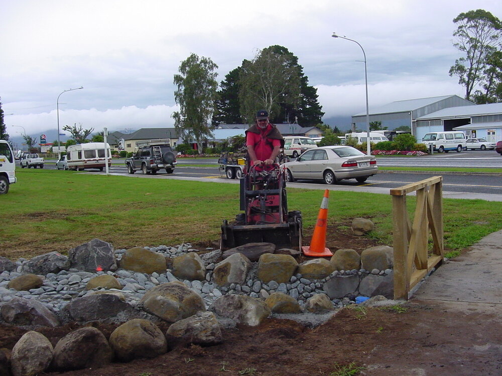 The Kauri Dam, Diggelmann Park, Katikati