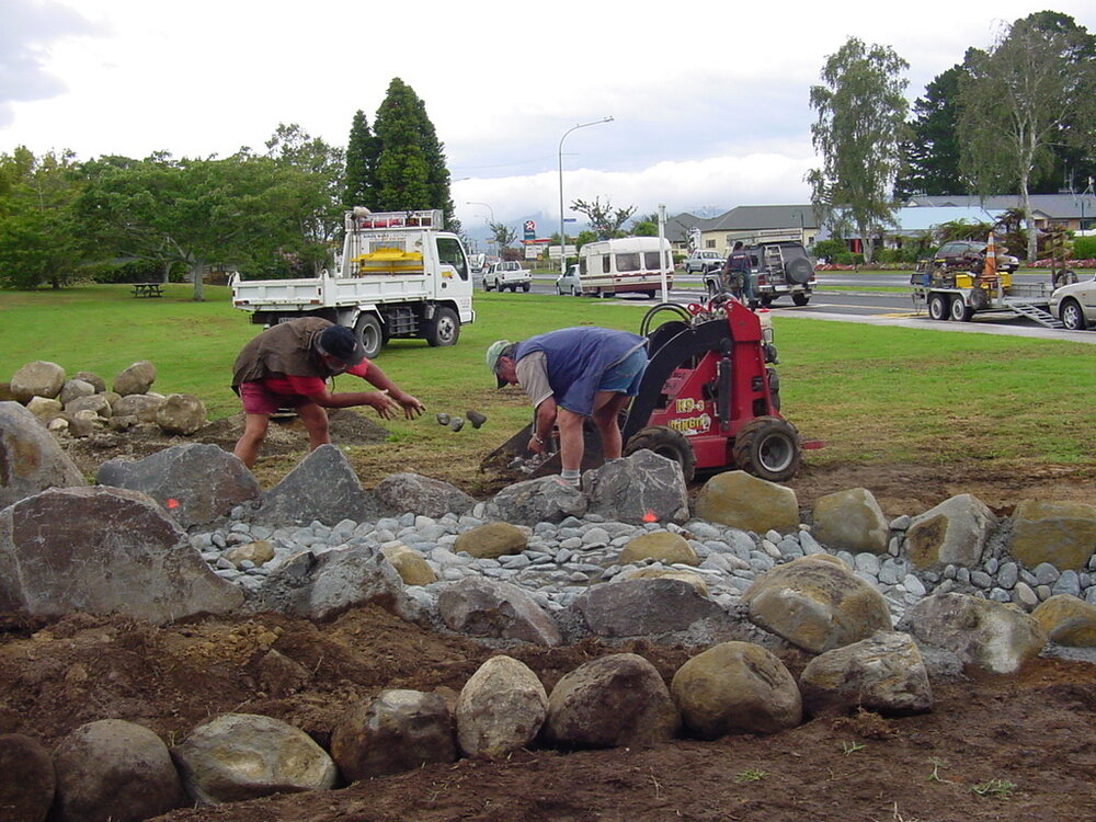 The Kauri Dam, Diggelmann Park, Katikati