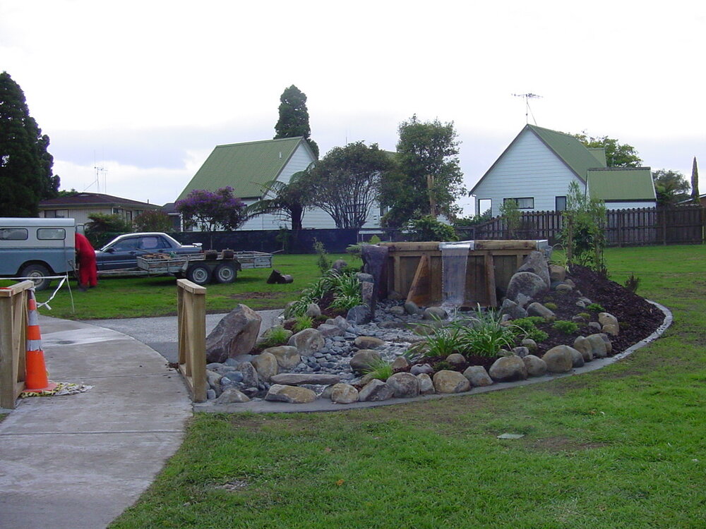 The Kauri Dam, Diggelmann Park, Katikati