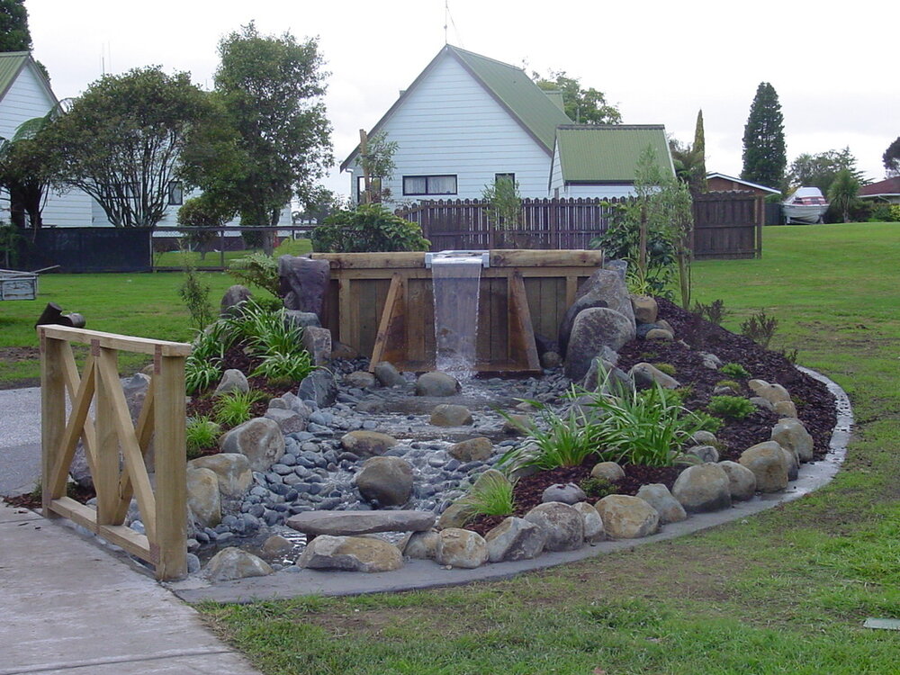 The Kauri Dam, Diggelmann Park, Katikati