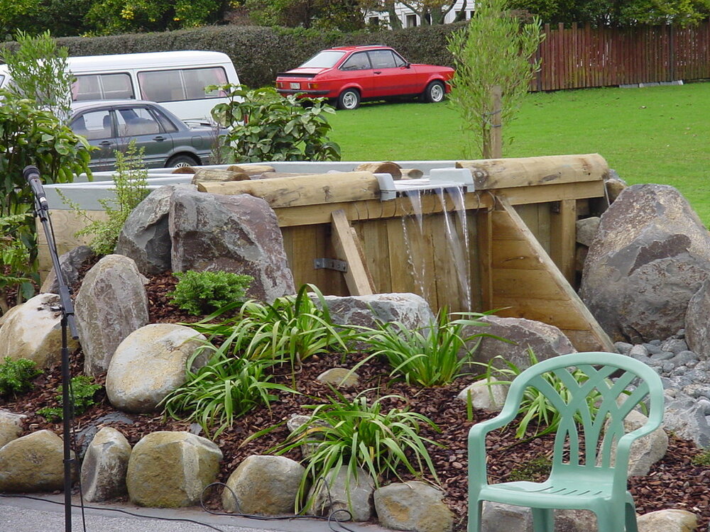 The Kauri Dam, Diggelmann Park, Katikati