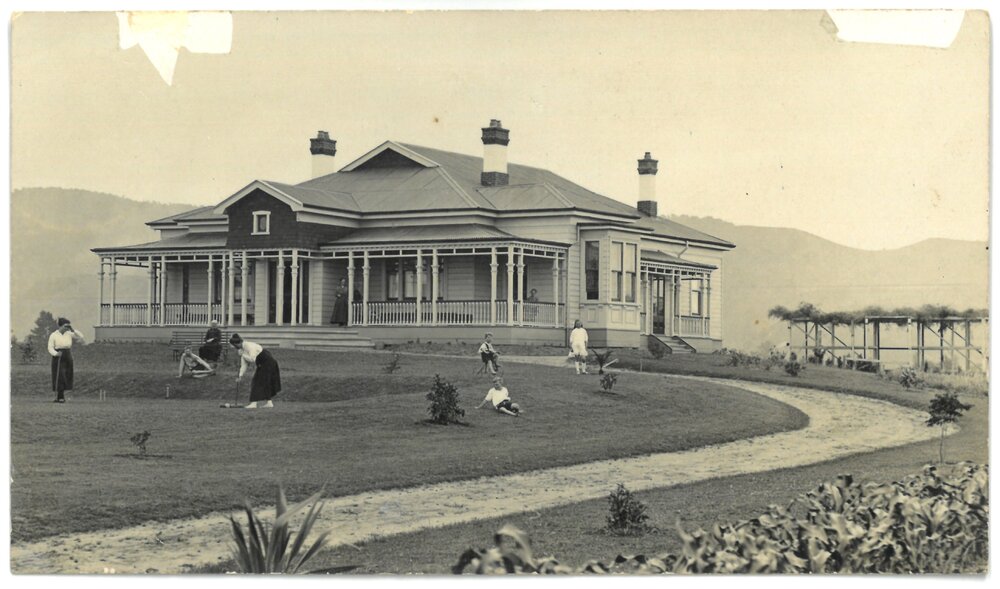 Montgomery family homestead in Te Puke