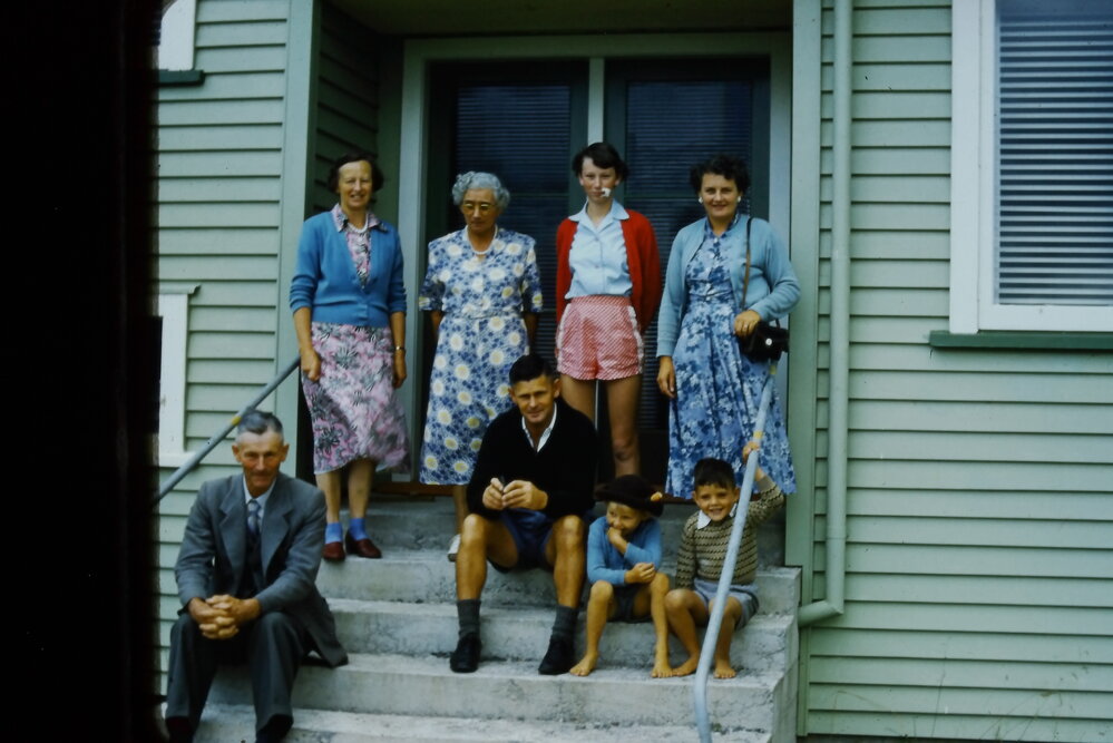 At the Bent family house at Ōmokoroa