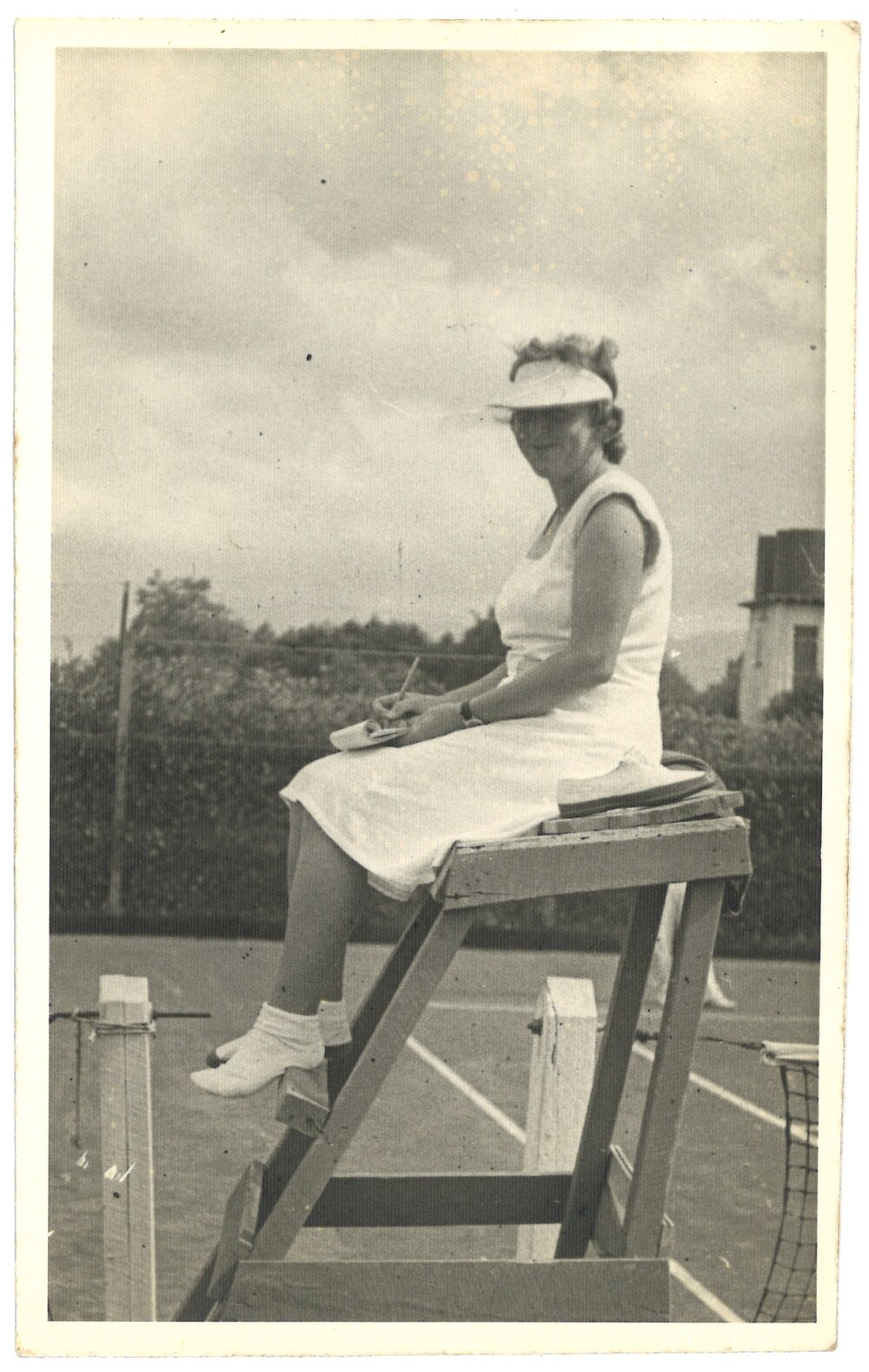 Betty Brake at the Homewood Tennis Club