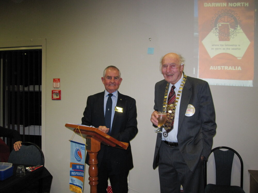 Rotary Chanegeover Night