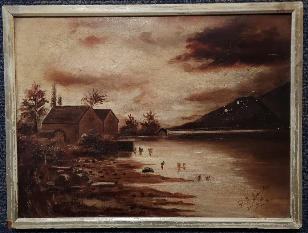 Flax mill near Te Puke