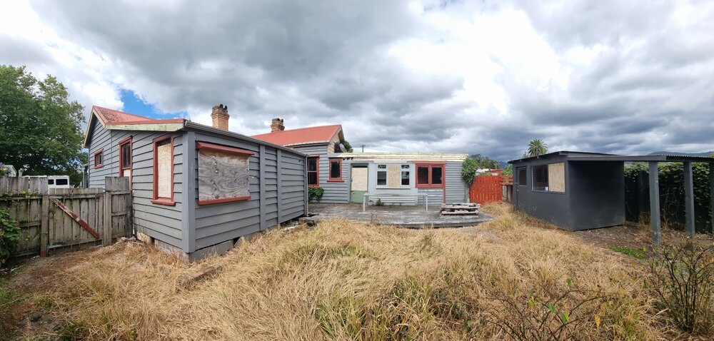 William John Gray's house - rear view