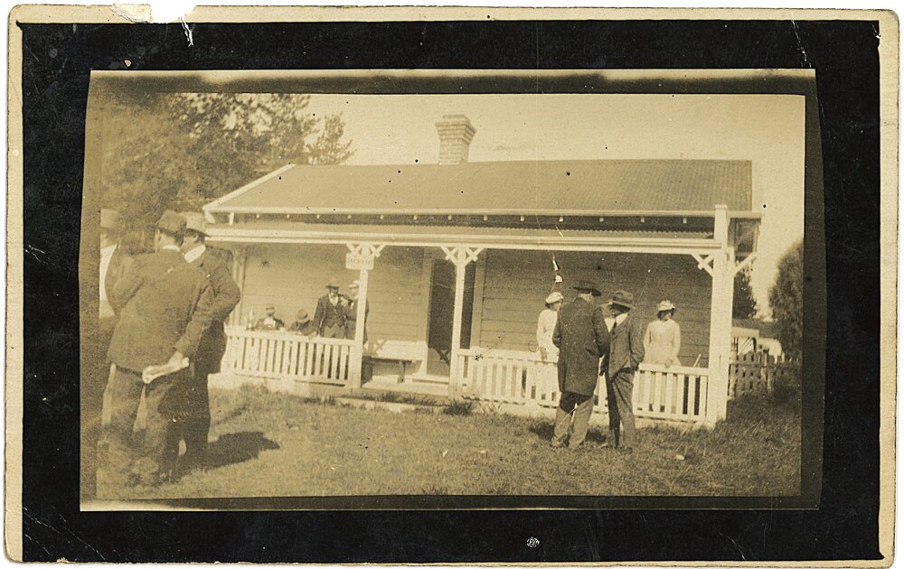 Outside the Katikati Library