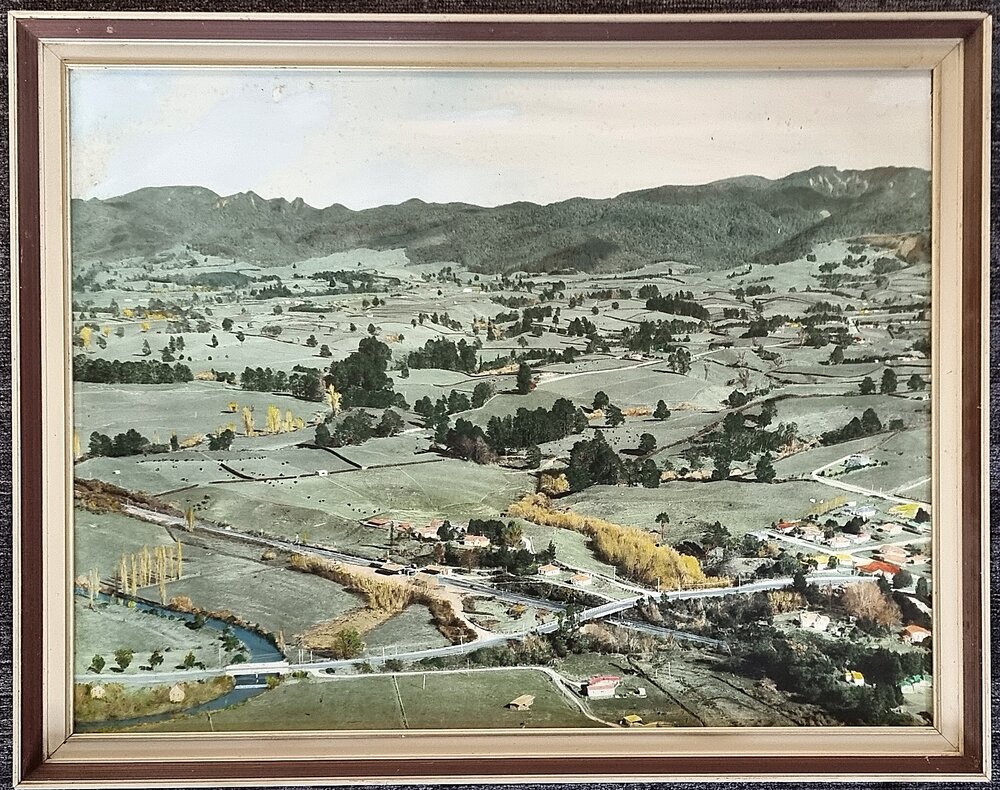 Arthur Spedding's farm in Katikati