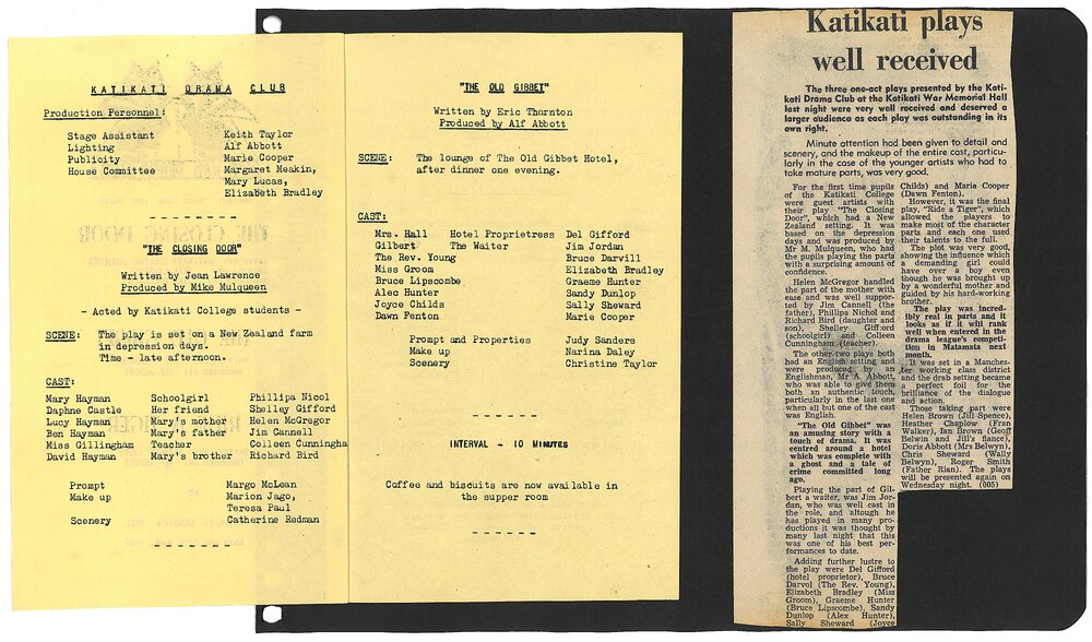 The Closing Door, The Old Gibbet and Ride a Tiger cast and crew