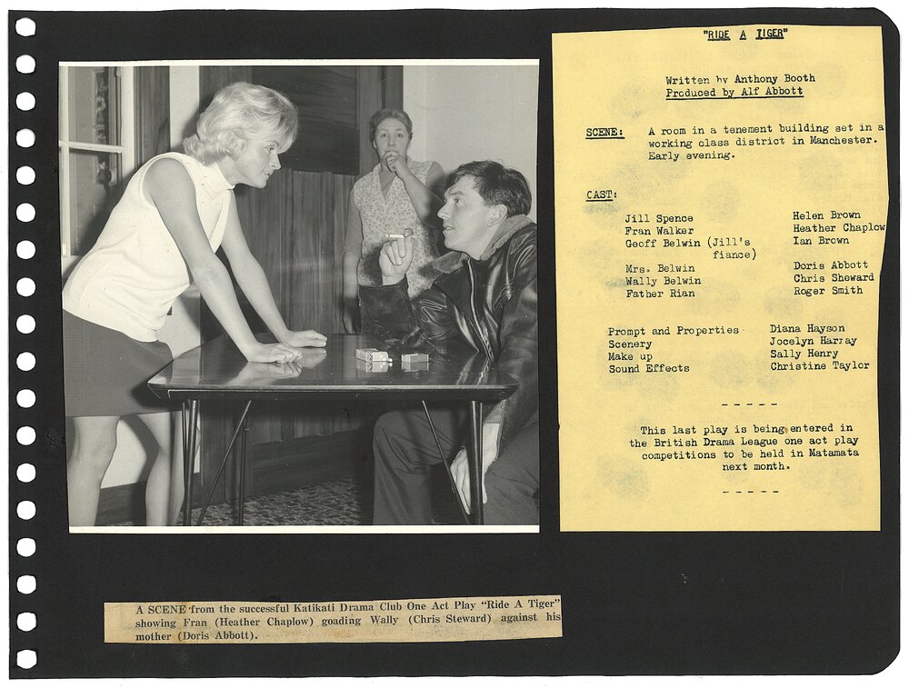 Ride a Tiger - Fran goads Wally