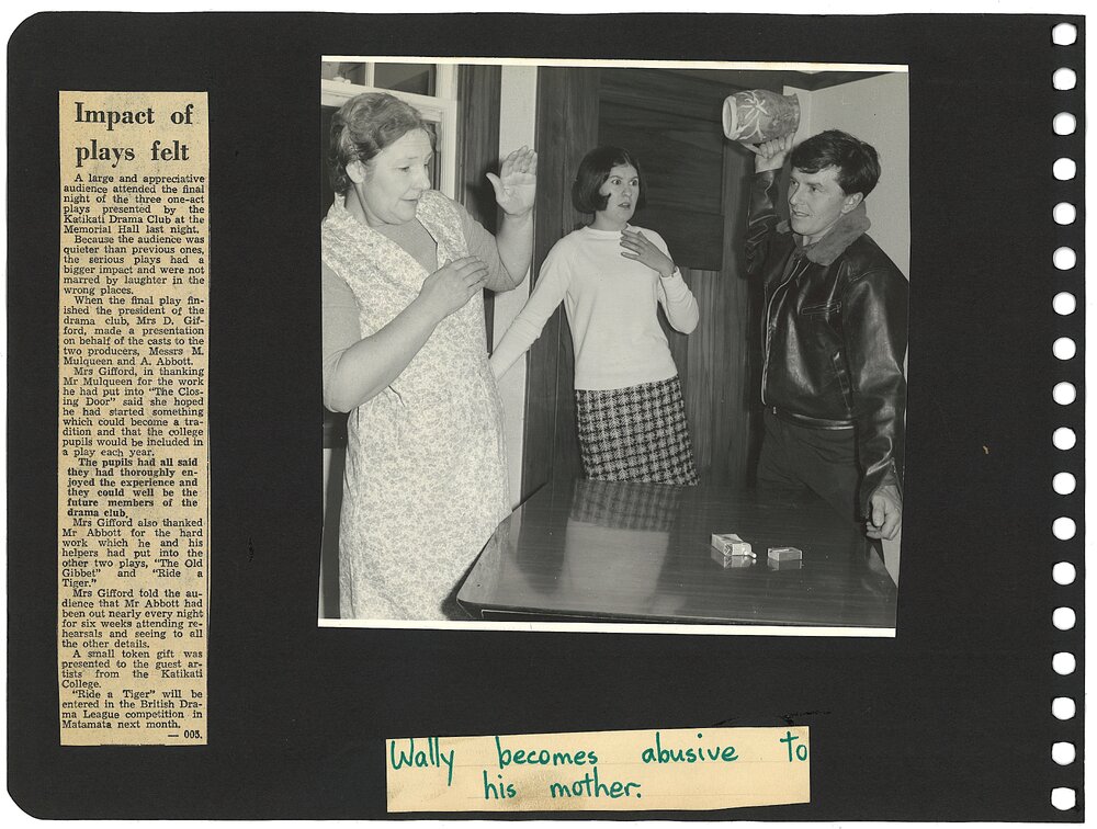 Ride a Tiger - Wally becomes abusive to his mother