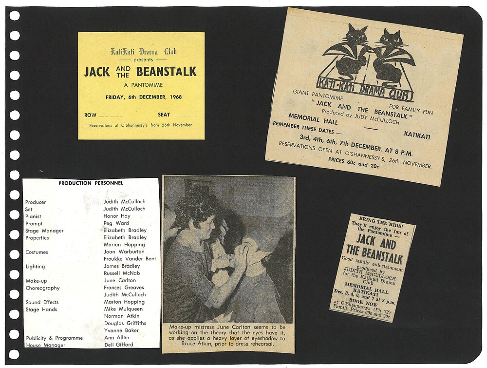 advertising and ticket