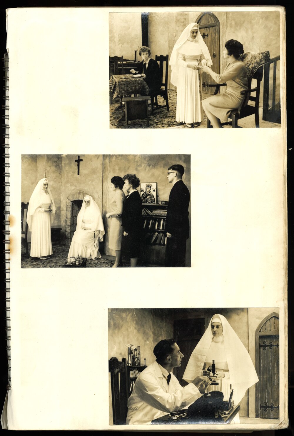 Rehearsals for the play