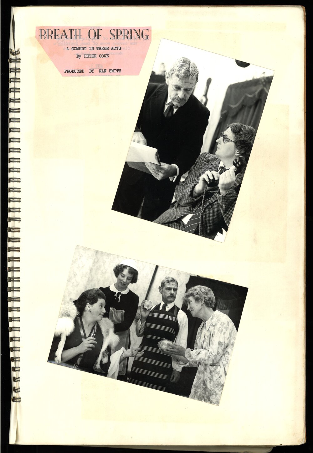 Scenes from the dress rehearsal