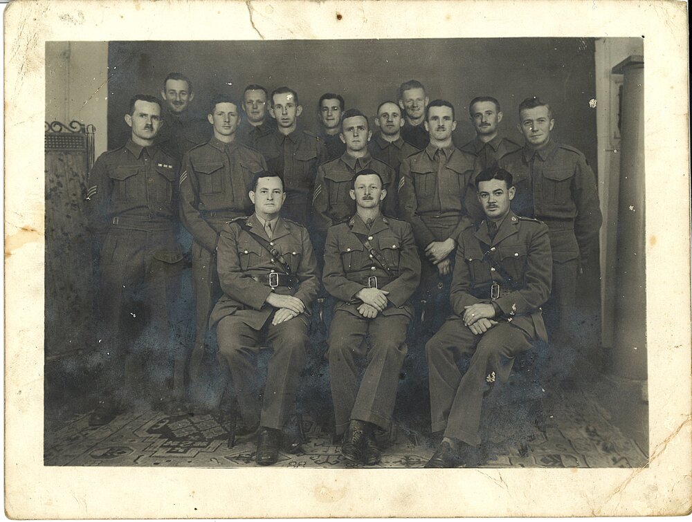 Reunion of some of Katikati's World War II soldiers in Cairo