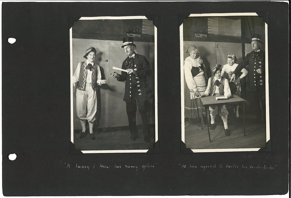 Characters Hans and Wedall