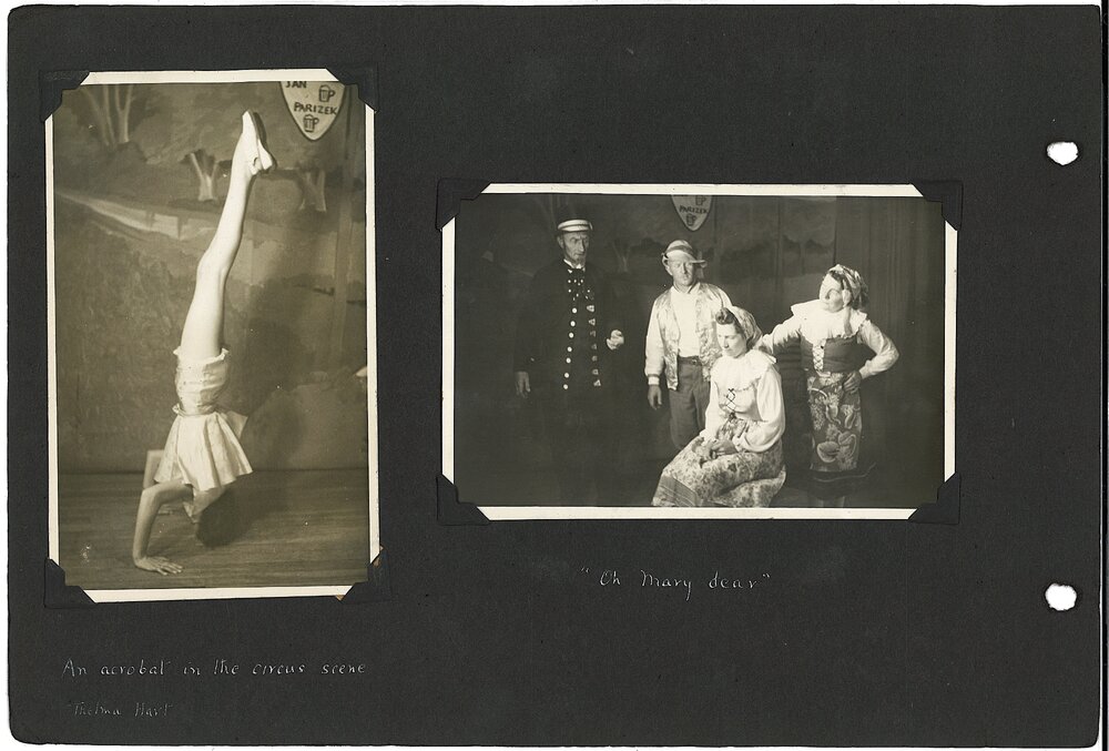 Players in rehearsal