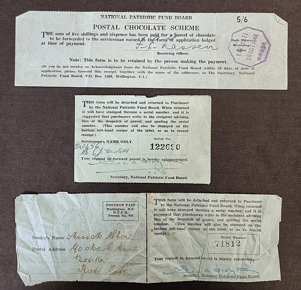 Postal Chocolate Scheme 