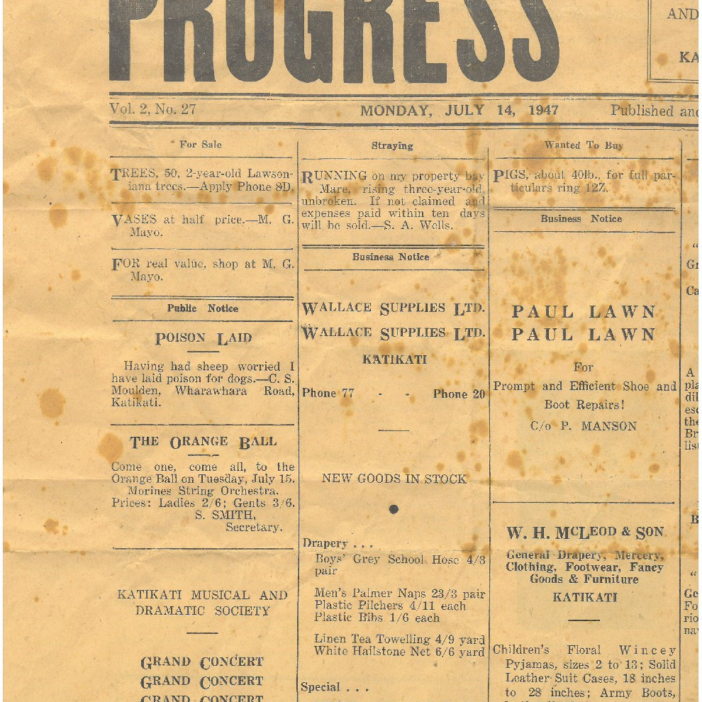 Progress