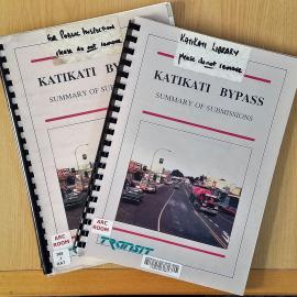 Katikati Bypass : Summary of Submissions.