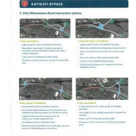 S H 2/Wharawhara Road Intersection Options