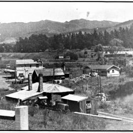A view from Noble Johnston's farm in Katikati c1935