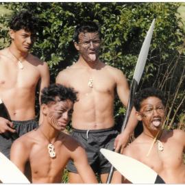 A closer look at some of the paddling crew