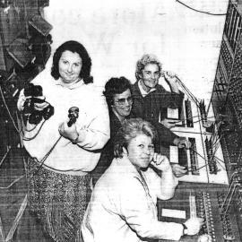 Telephone exchange operators