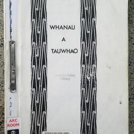Whanau a Tauwhao : a History of a Ngai te Rangi Hapu