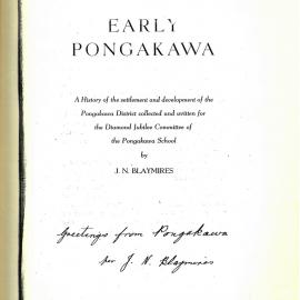Early Pongakawa