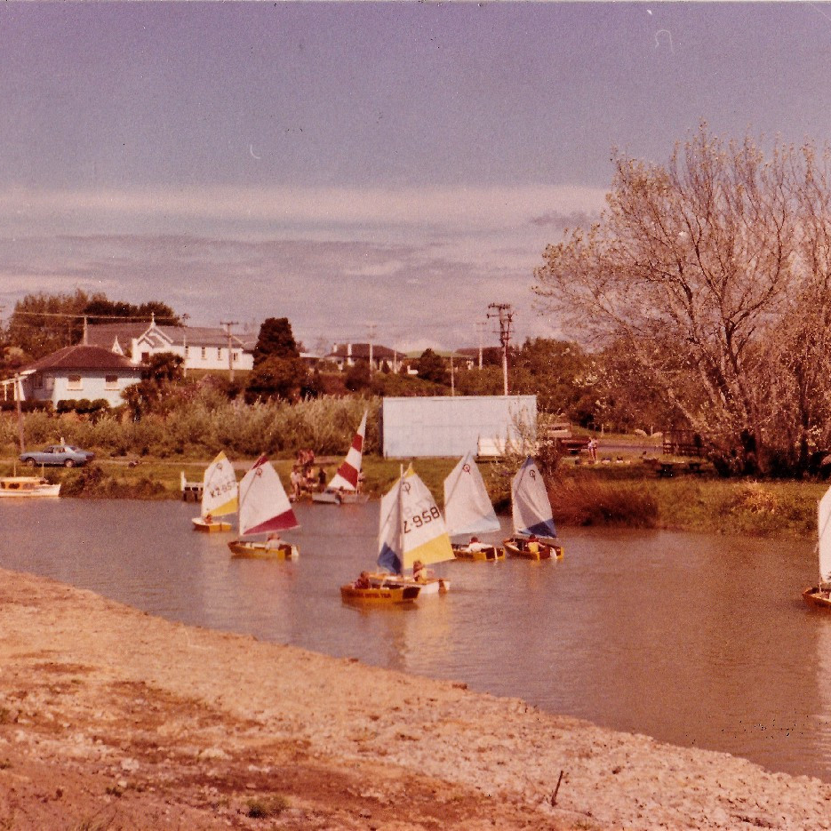 Mid-Winter Sailing on the Uretara River