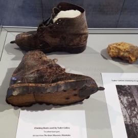 Tudor Collins' boots