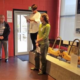 Opening of Kauri exhibition with Paula Gaelic